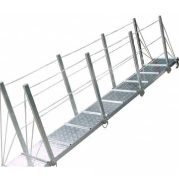 15 m de longueur marine Ship Gangway Solas Aluminium Alloy Gangway